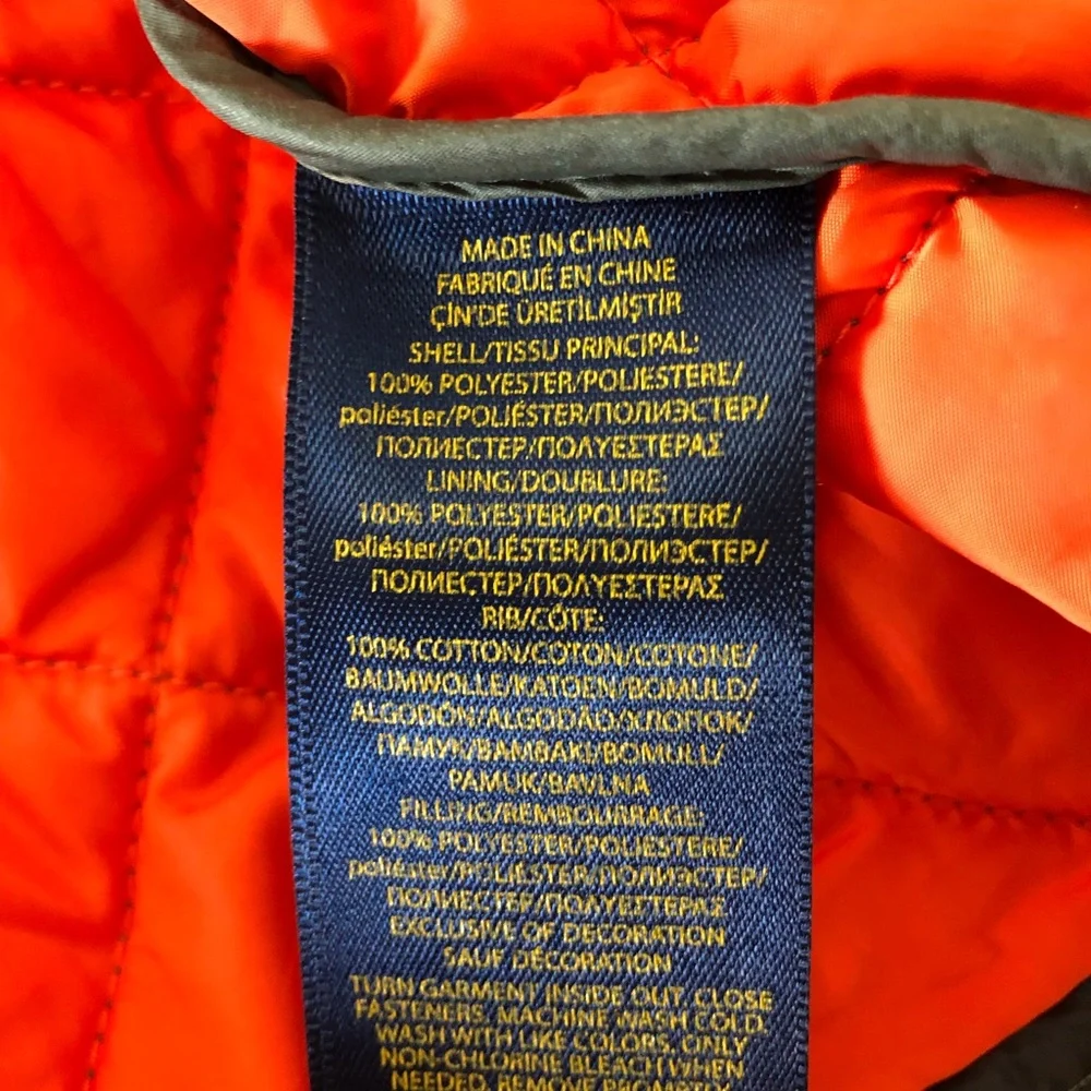 Quilted Ralph Lauren Baby vest size 2/2T